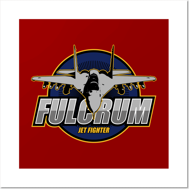 MIG-29 Fulcrum Wall Art by Firemission45